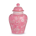 12" Pink Ginger Jar