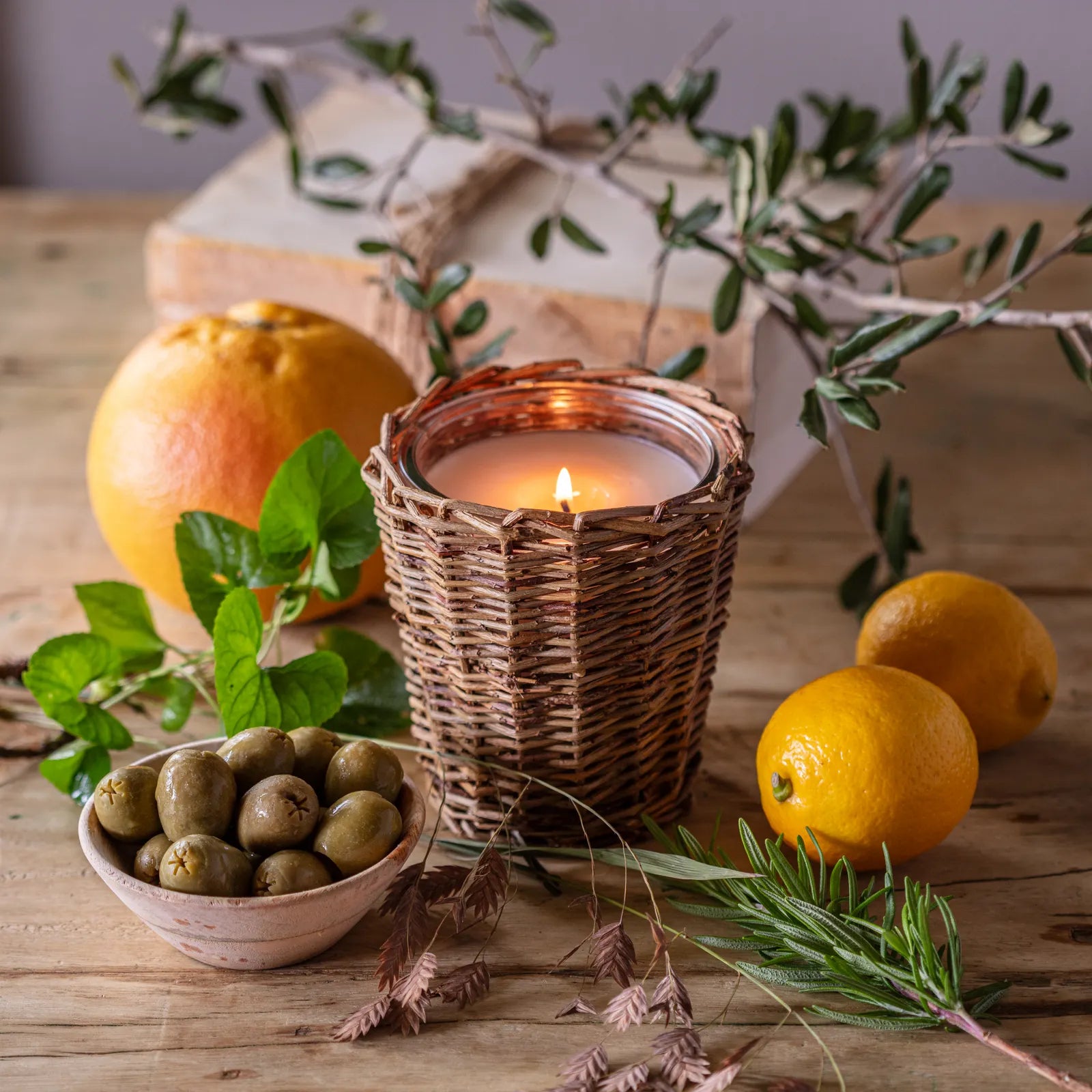 TUSCAN OLIVE CANDLE