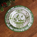 Green Chinoiserie Dinner Plate set of 4